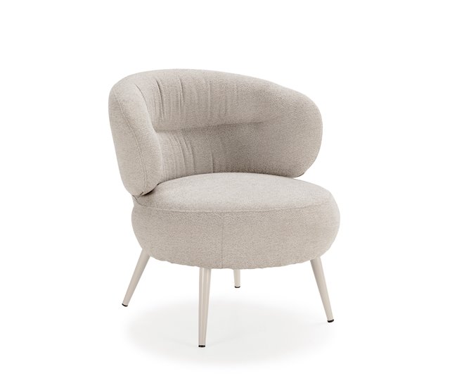 Conforama Sillón Decorativo LIVA Color Beige