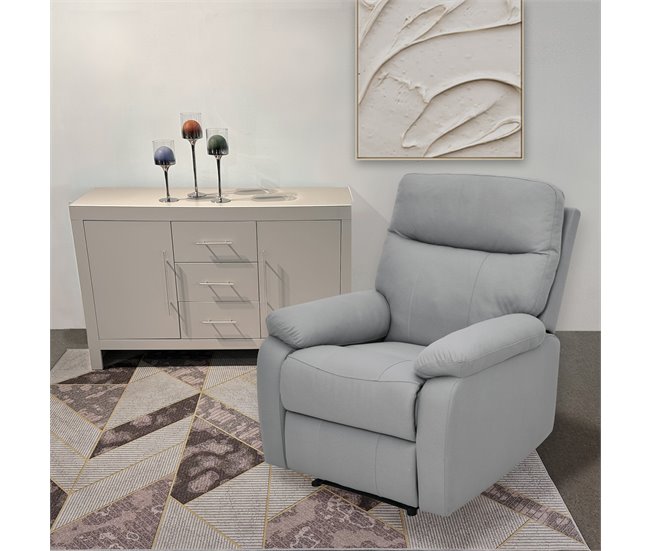 Conforama Sillón GARY Relax Eléctrico Gris