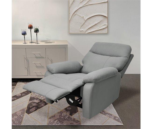 Conforama Sillón GARY Relax Eléctrico Gris