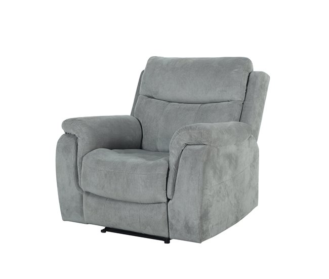 Conforama Sillón HERA Relax Eléctrico Gris Claro