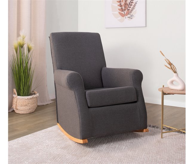 Conforama Sillón MARINA Balancín Color Antracita