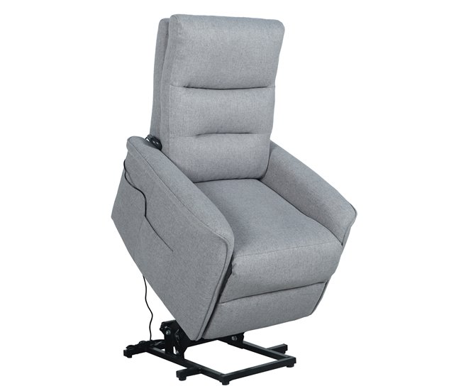 Conforama Sillón NESS Relax Eléctrico LIFT UP Gris