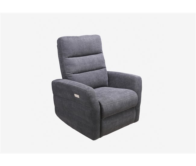 Conforama Sillón ZEUS Relax Eléctrico Gris