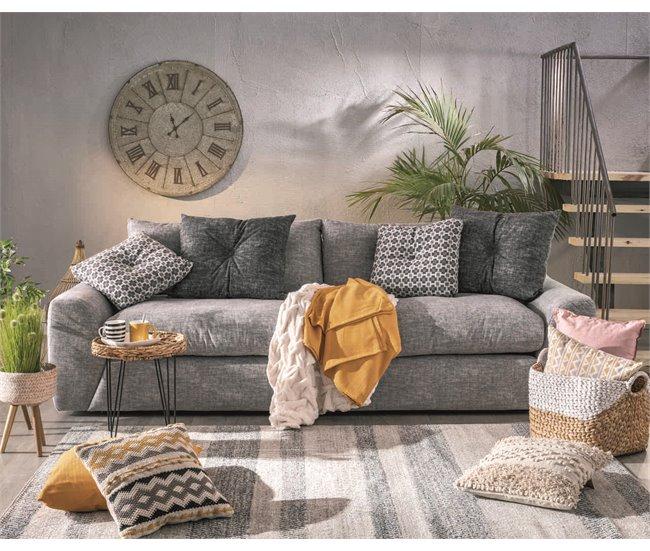 Conforama Sofá 3 Plazas MELVIN Color Gris