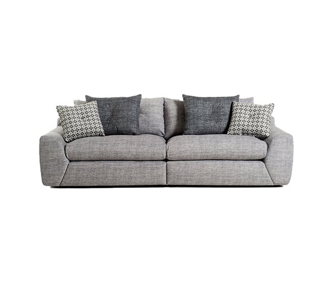 Conforama Sofá 3 Plazas MELVIN Color Gris