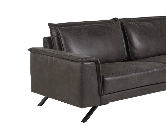 Conforama Sofá 3 Plazas MILANO Antracita