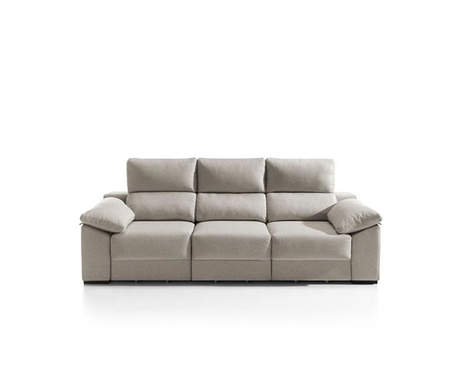 Conforama Sofá 3 plazas XL KLEE color beige