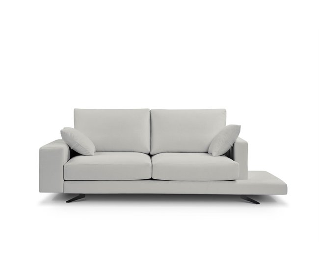 Conforama Sofá 3 Plazas XXL Gris Claro LINE