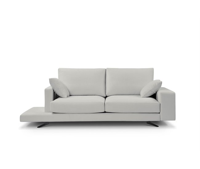 Conforama Sofá 3 Plazas XXL Gris Claro LINE