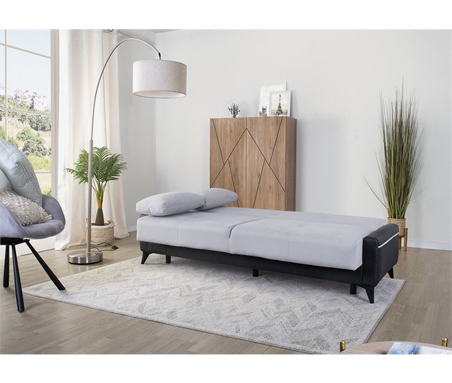 Conforama Sofá Cama 3 Plazas De Tela DENVER