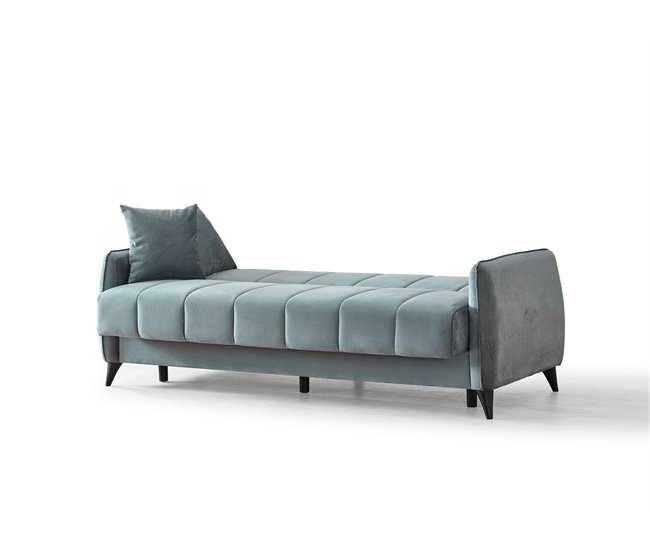 Conforama Sofá Cama 3 Plazas DIDO Color Azul
