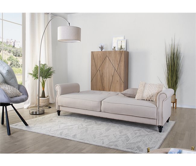 Conforama Sofá Cama CERVANTES Color Beige
