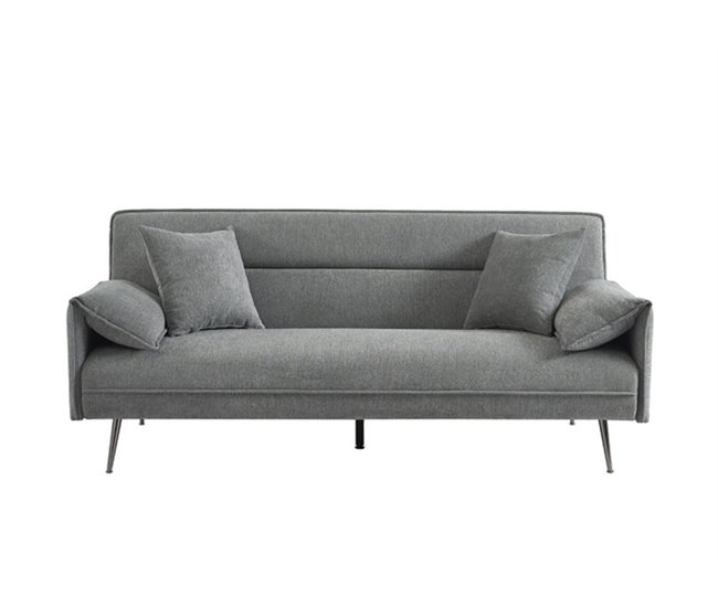 Conforama Sofá cama EIDEN 3 plazas color gris