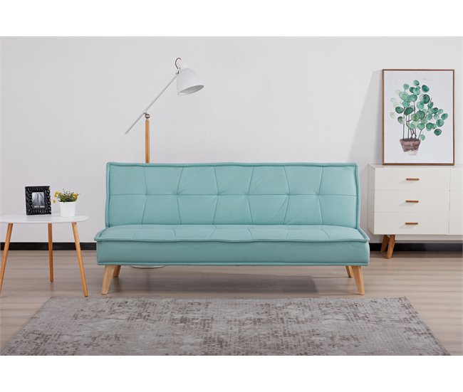 Conforama Sofá Cama JADE Color Verde Claro