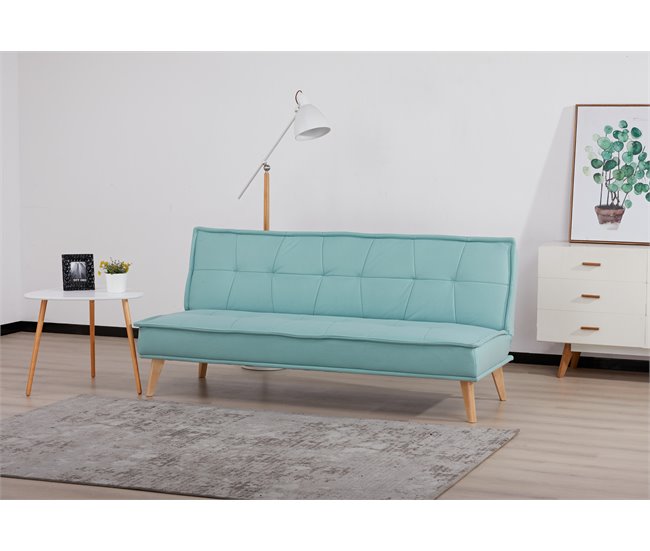 Conforama Sofá Cama JADE Color Verde Claro