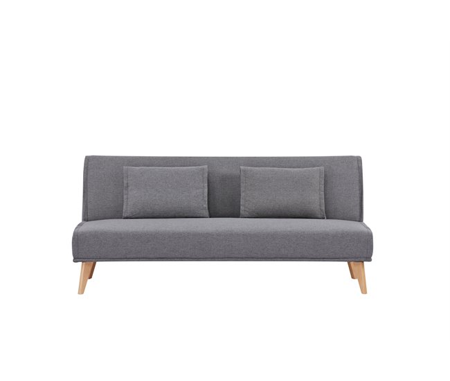 Conforama Sofá cama QUILA color gris oscuro