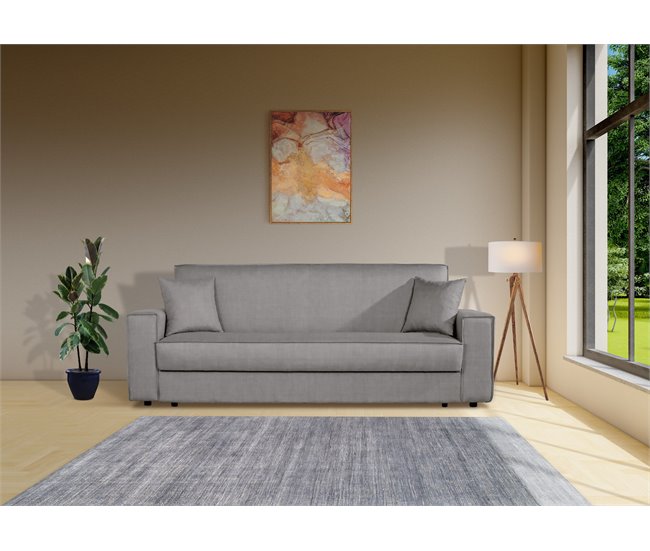 Conforama Sofá Convertible En Cama Color GrisLAILA