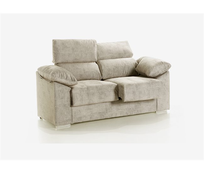 Conforama Sofa De 2 Plazas Beige DANIELA 2