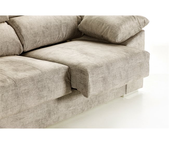 Conforama Sofa De 2 Plazas Beige DANIELA 2