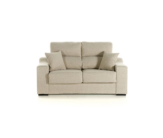 Conforama Sofa De 2 Plazas Beige LUCIA 5
