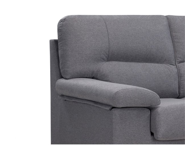 Conforama Sofá De 2 Plazas TORONTO En Color Gris