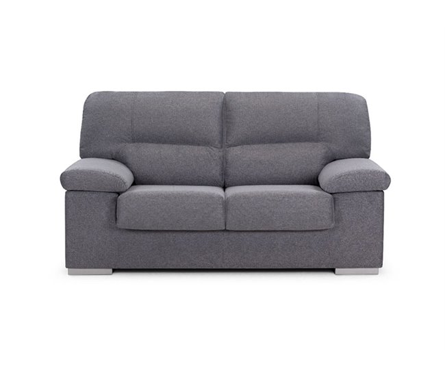 Conforama Sofá de 2 plazas TORONTO en color gris
