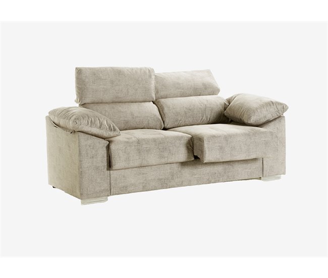 Conforama Sofa De 3 Plazas Beige DANIELA 2