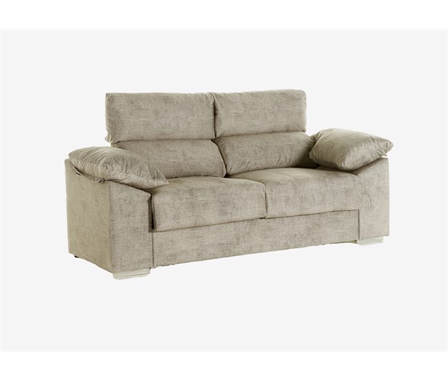 Conforama Sofa De 3 Plazas Beige DANIELA 2