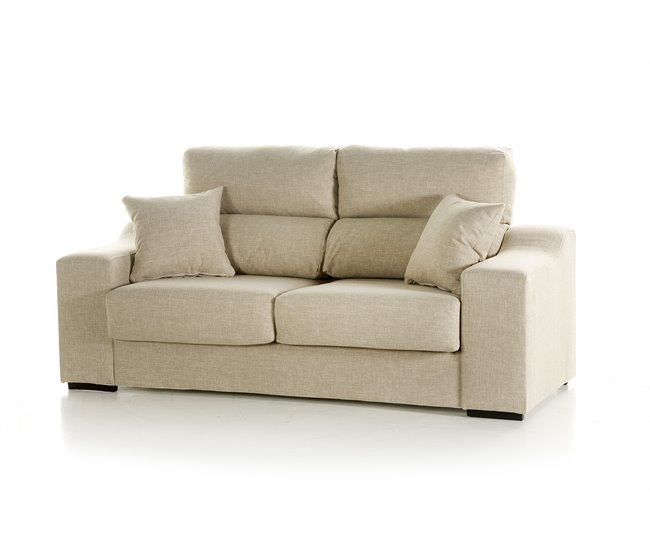 Conforama Sofa De 3 Plazas Beige LUCIA 5