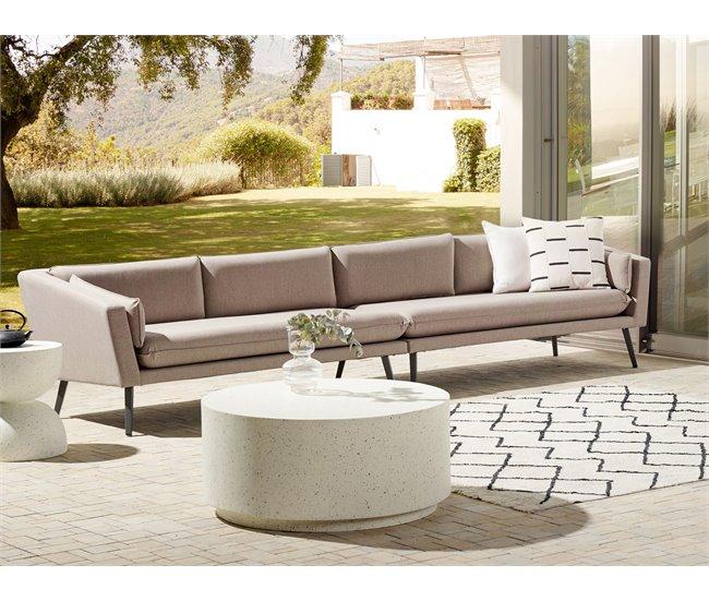 Conforama Sofá De Jardín 4 Plazas Beige LORETELLO