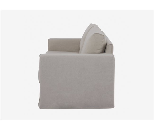 Conforama Sofá Fijo JUNO 3 Plazas Color Beige