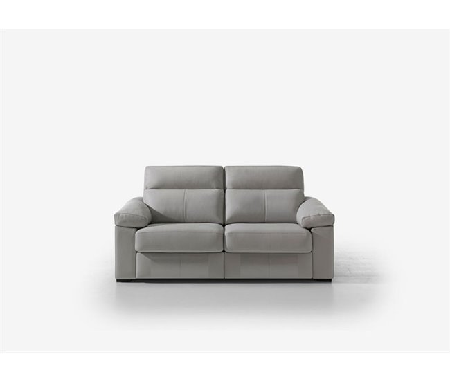 Conforama Sofá TENOR 3 plazas relax eléctrico gris