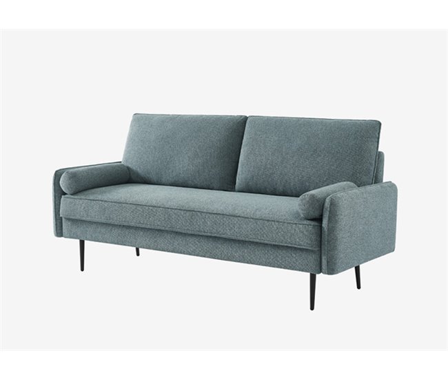 Conforama Sofá ZEKE De 2 Plazas Color Azul