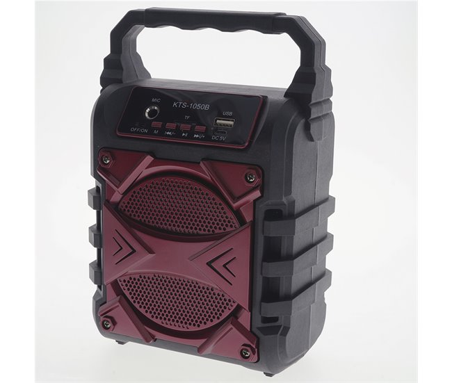 Conforama SOGO ALTAVOZ PORT. BLUETOOTH ROJO
