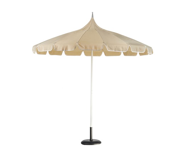 Conforama Sombrilla De Jardín Beige 245 Cm MINOA