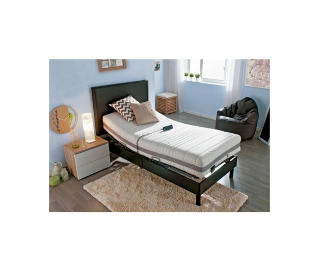 Conforama Somier Articulado DELUXE 90x190 Cm