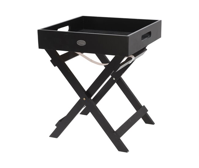 Conforama Soporte plantas negro 36x30 cm