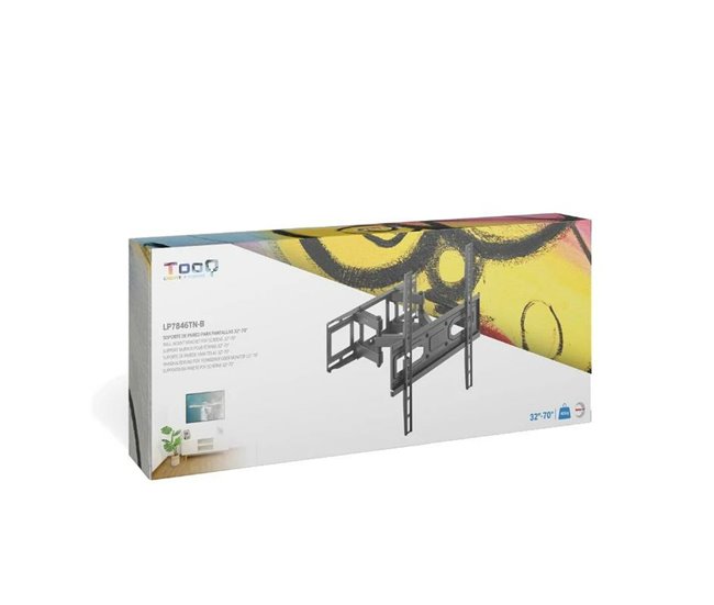 Conforama Soporte TV TooQ LP7846TN-B 32"-70" 40 Kg
