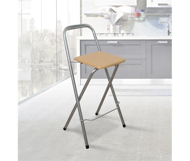 Conforama Taburete NEW COOK II Alto Plegable