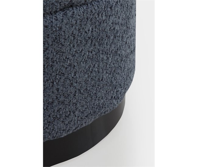 Conforama Tapizado Puf Azul