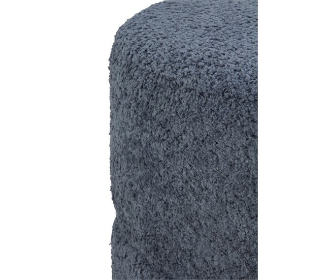 Conforama Tapizado Puf Azul