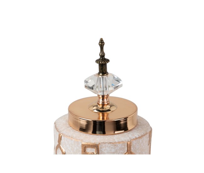 Conforama Tibor Ceramica Neoclasico 14x14x34 Cm