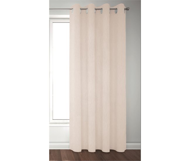 Conforama Visillo DENZEL 140x280 Cm. Color Natural