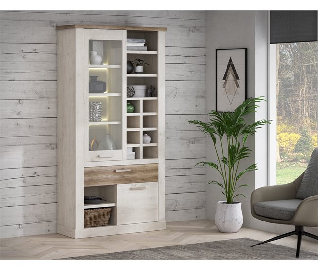 Conforama Vitrina Doble 2 Puertas VERONA