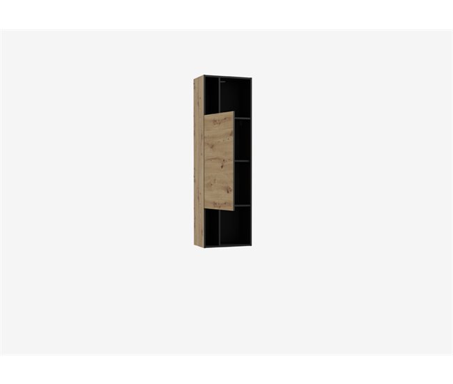 Conforama Vitrina KAELON Color Roble Negro