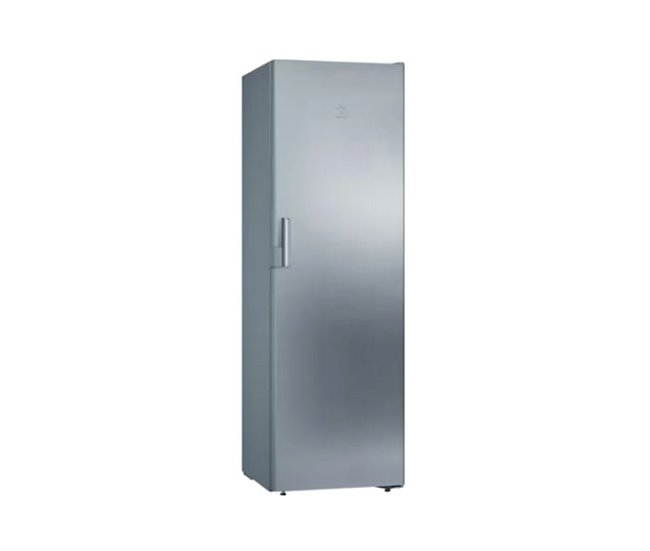 Conforama Congelador Vertical 186 cm color Inox Antihuellas 242L