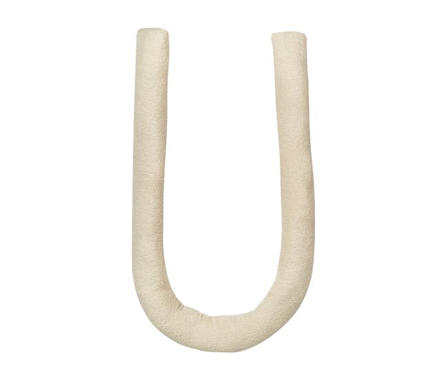 Conforama Conjunto De 2 Cojines Afelpados Beige 172 X 14 Cm GLADIOLUS