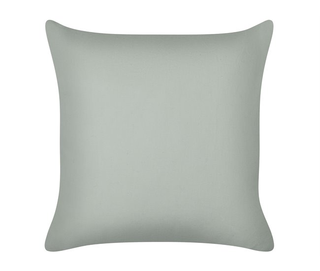 Conforama Conjunto De 2 Cojines De Algodón Verde 45 X 45 Cm TELLIMA