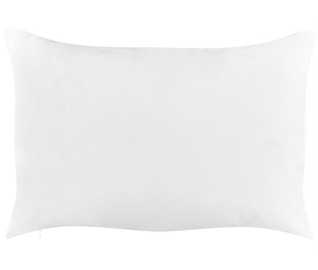 Conforama Conjunto De 2 Cojines De Jardín Motivo Geométrico 40 X 60 Cm Gris VALSORDA