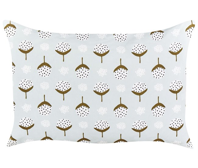 Conforama Conjunto De 2 Cojines De Jardín Motivo Geométrico 40 X 60 Cm Verde Claro CUNEO